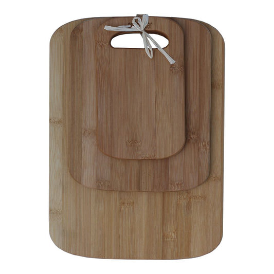 Oceanstar 3-Piece Bamboo Cutting Board Set - Homely
