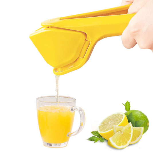 Effortless Manual Lemon Squeezer - Foldable Citrus Juicer with Enhanced Leverage - Homely
